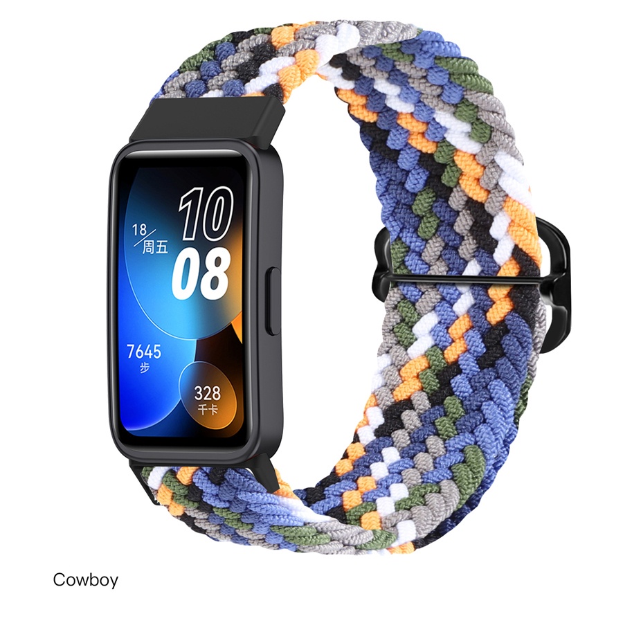 Dây Đeo Nylon Co Giãn Điều Chỉnh Được Cho Đồng Hồ Thông Minh Huawei Band 8