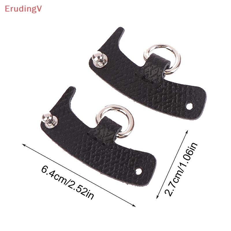 [ErudingV] Bộ 2 Dây Đeo Túi Xách Mini Bằng Da Không Cần Đục Lỗ