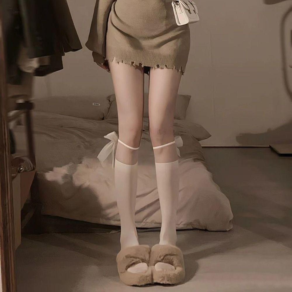 Vớ Cotton Cổ Vừa 26Eddie Lolita Jk Thời Trang Cho Nữ
