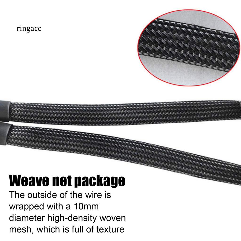 Rga Cáp Chuyển Đổi Nguồn Điện Ổn Định 22 / 32cm 8Pin Sang Dual 8Pin (6 + 2) Cho Máy Tính Ốp