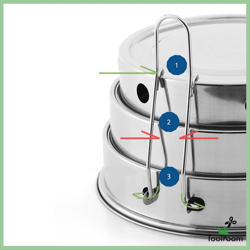 Vỉ Nướng BBQ Nhỏ Gọn Có Thể Gấp Gọn Tiện Dụng Mang Theo Du Lịch / Dã Ngoại