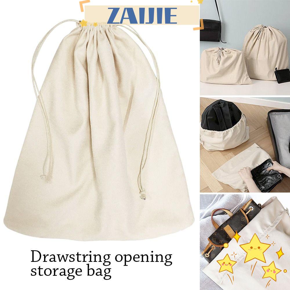 1 Túi Da Lộn Có Dây Rút Đựng Đồ Chống Bụi ZAIJIE24