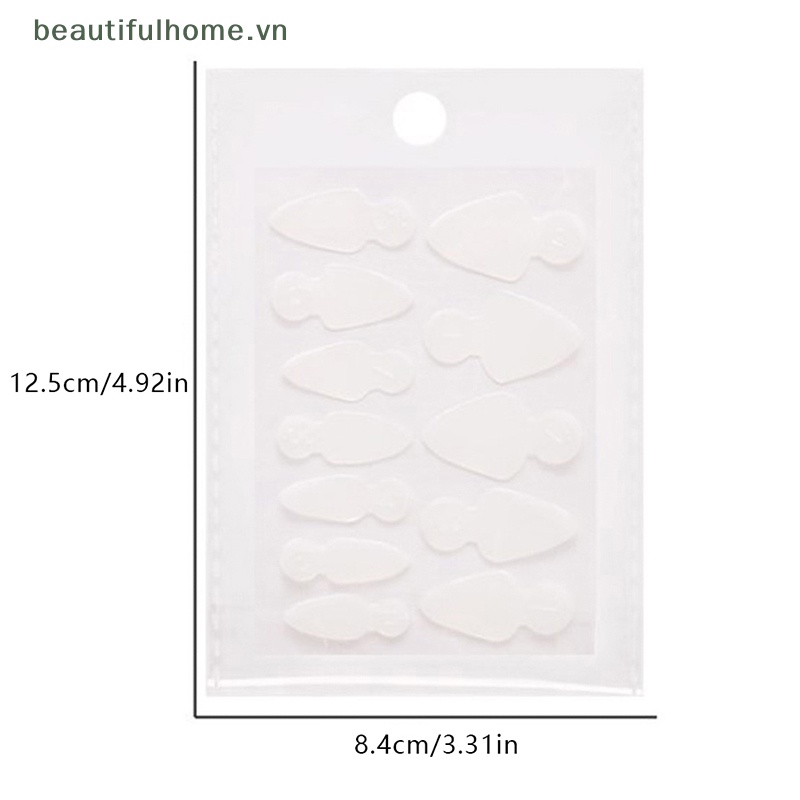 Bộ 12 Khuôn Nối Dài Móng Hai Đầu Bằng Acrylic