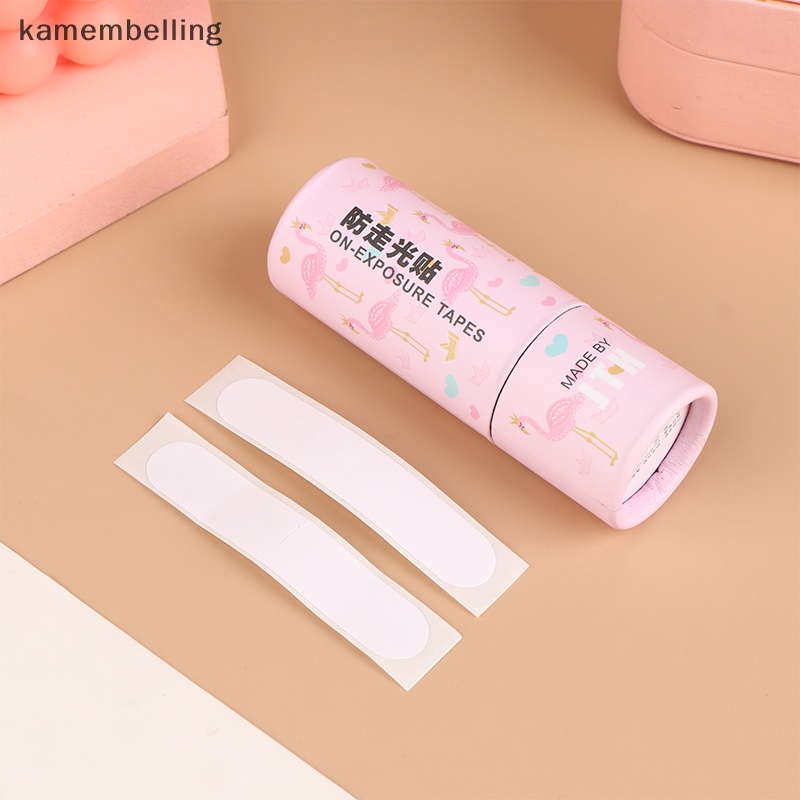 Kamembelling Set 50 Băng Dính Hai Mặt Màu Trong Suốt Thời Trang