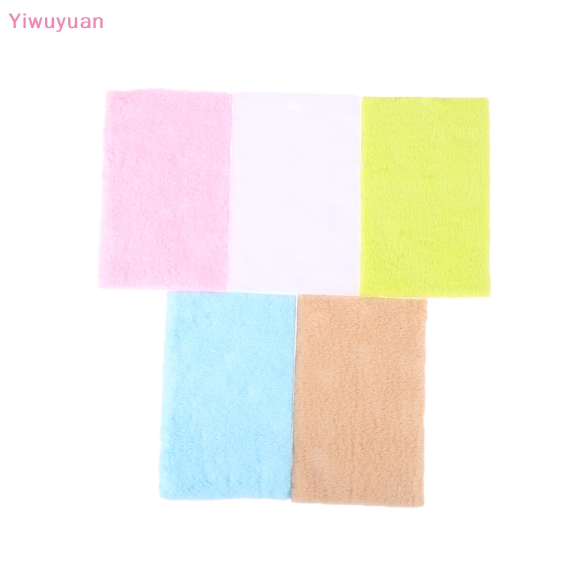 < Yiwuyuan > Thảm Lông Nhung Lót Sàn Nhà Búp Bê Trang Trí Nội Thất Phòng Khách Mới