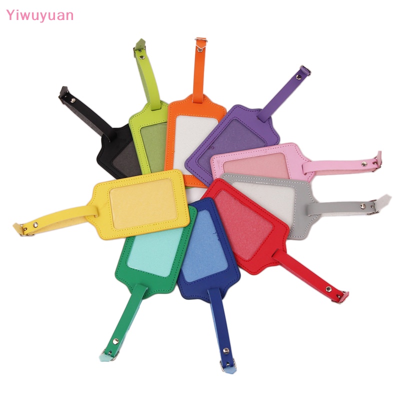 Thẻ Tag Hành Lý Bằng Da Pu Nhỏ Gọn Mới