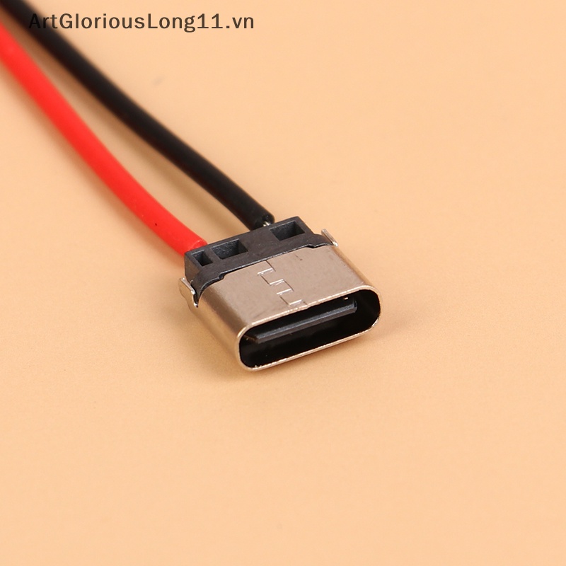 Giao Diện Sạc Nhanh ArtGloriousLong Type C 2 Pin Cổng female Chống Thấm Nước
