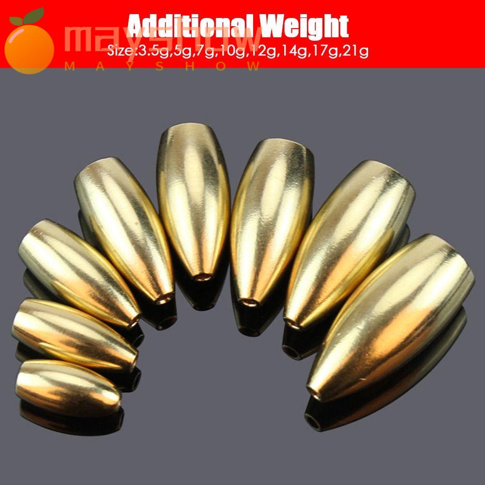 Set 5 Chì Câu Cá Bằng Đồng Chất Lượng Cao