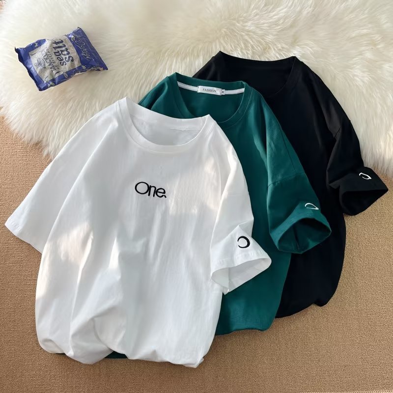 Áo Thun Cotton Ngắn Tay Phong Cách Đường Phố Cho Nam