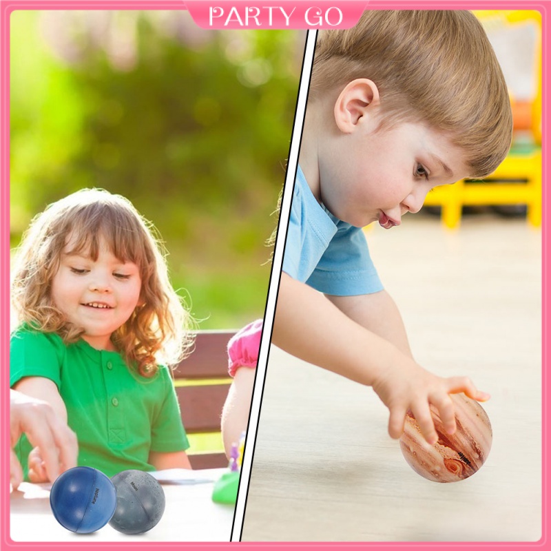 1 Bộ Quả Bóng PU Đồ Chơi Hành Tinh Cho Bé