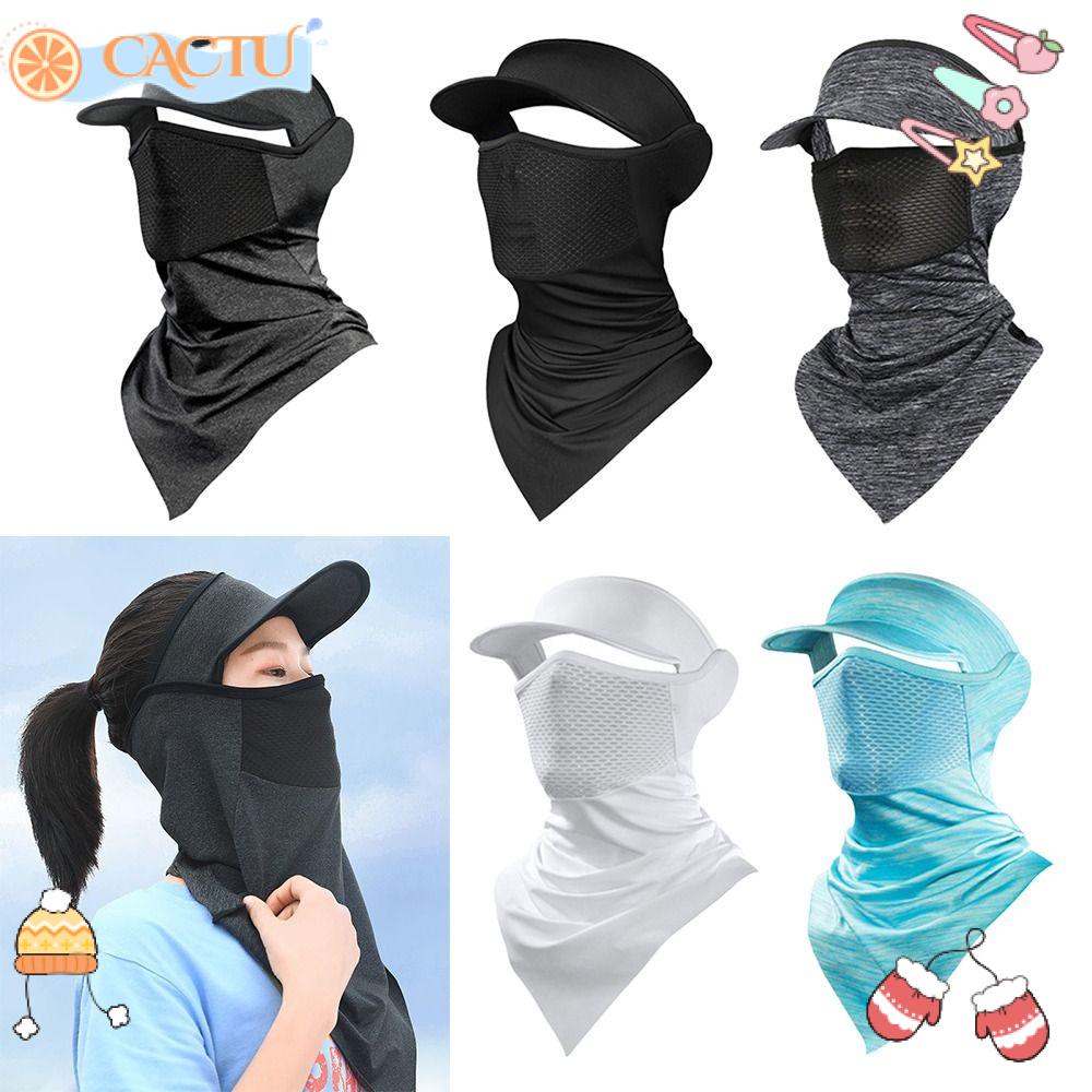 1 Băng Đô Lụa Lạnh Chống Nắng Thoáng Khí Bảo Vệ Cổ Và Mặt