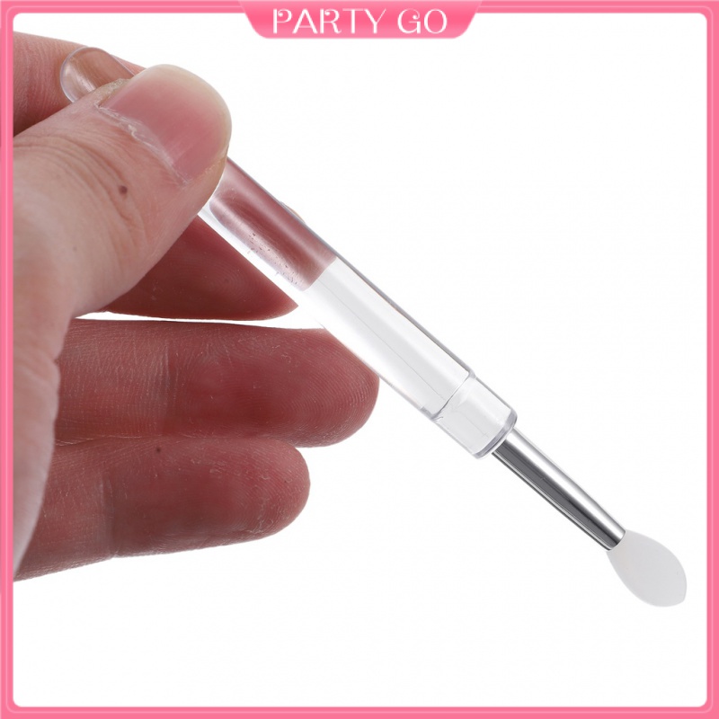 Set 4 Cọ Tô Son Môi Bằng Silicone Tiện Dụng Khi Đi Du Lịch