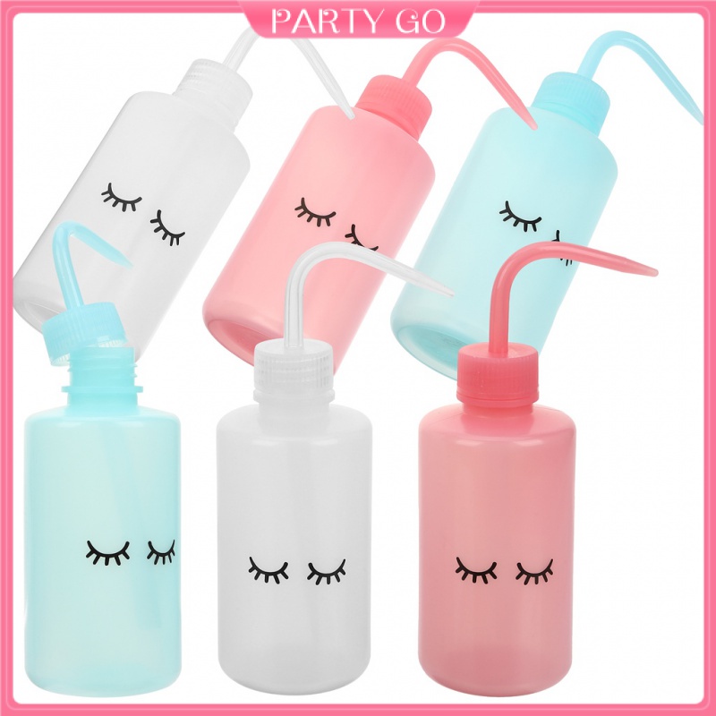 Set 6 Chai Chiết Nước Tẩy Trang Lông Mi Dạng Bóp Tiện Lợi