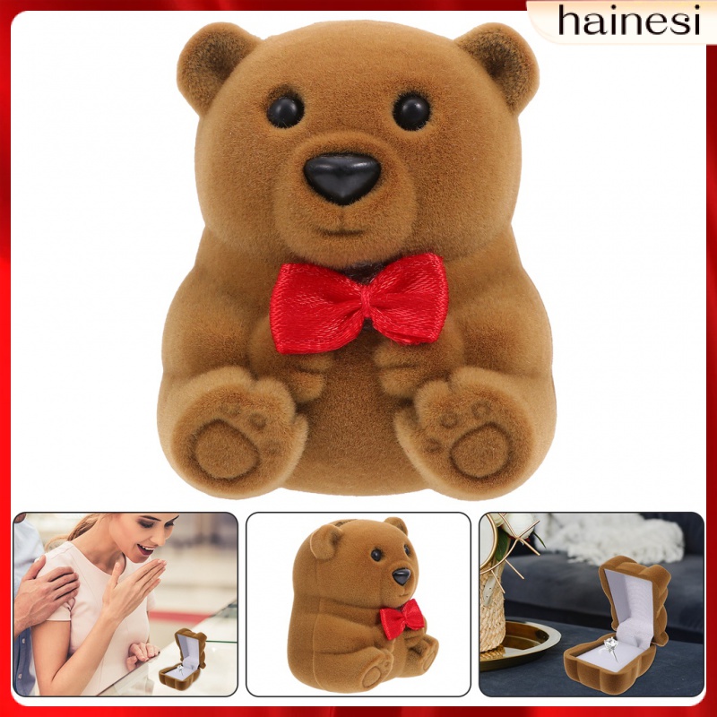 Hộp Đựng Trang Sức Hình Gấu Dễ Thương