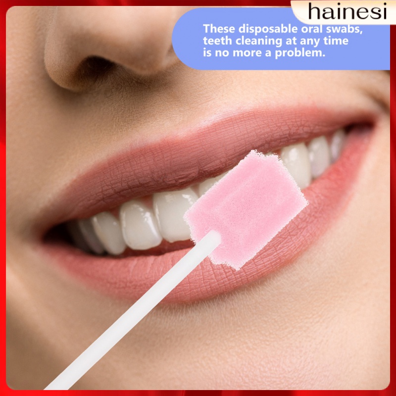 Set 50 Tăm Bông Vệ Sinh Miệng Cho Bé