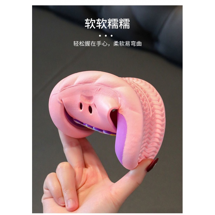 Dép Xỏ Ngón Đi Trong Nhà Mềm Mại Chống Trượt Họa Tiết Kỳ Lân Hoạt Hình Thời Trang 2023 Cho Bé