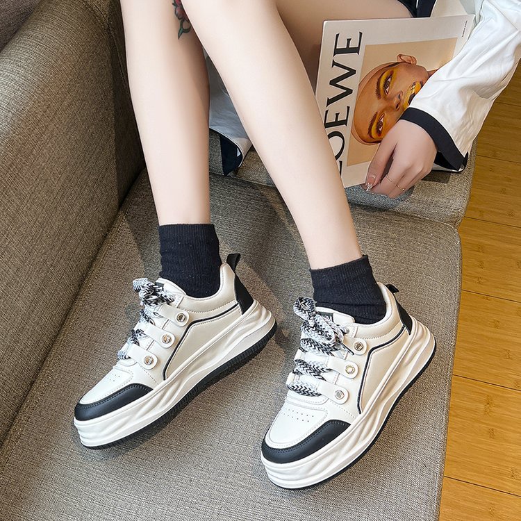 Giày Thể Thao Đế Dày Phong Cách Hàn Quốc Thời Trang Mới Cho Nữ