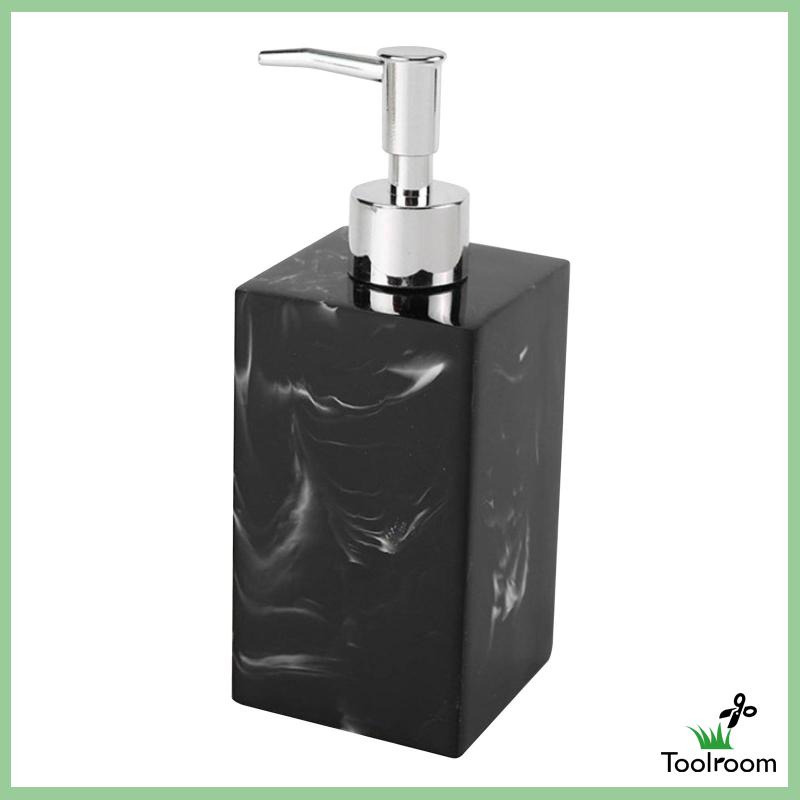 Bình Đựng Xà Phòng Dạng Nhấn Màu Đen Tiện Dụng Cho Nhà Tắm