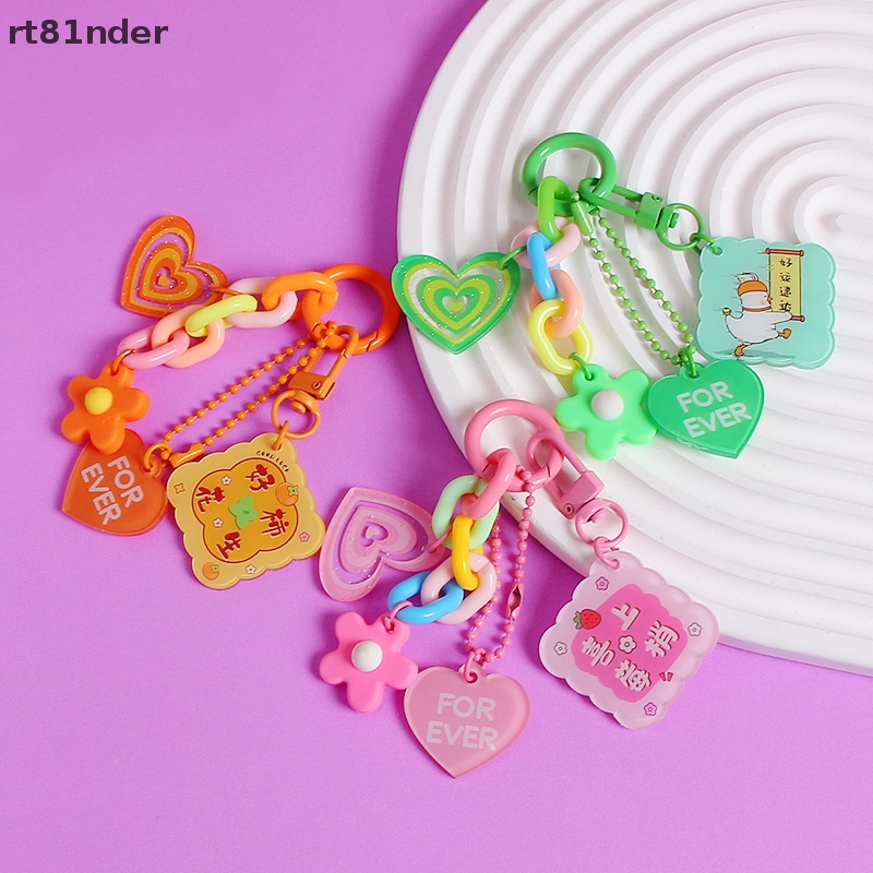 Rt Móc Khóa Hình Hoa Dễ Thương Trang Trí Ba Lô / Túi Xách / Ô Tô