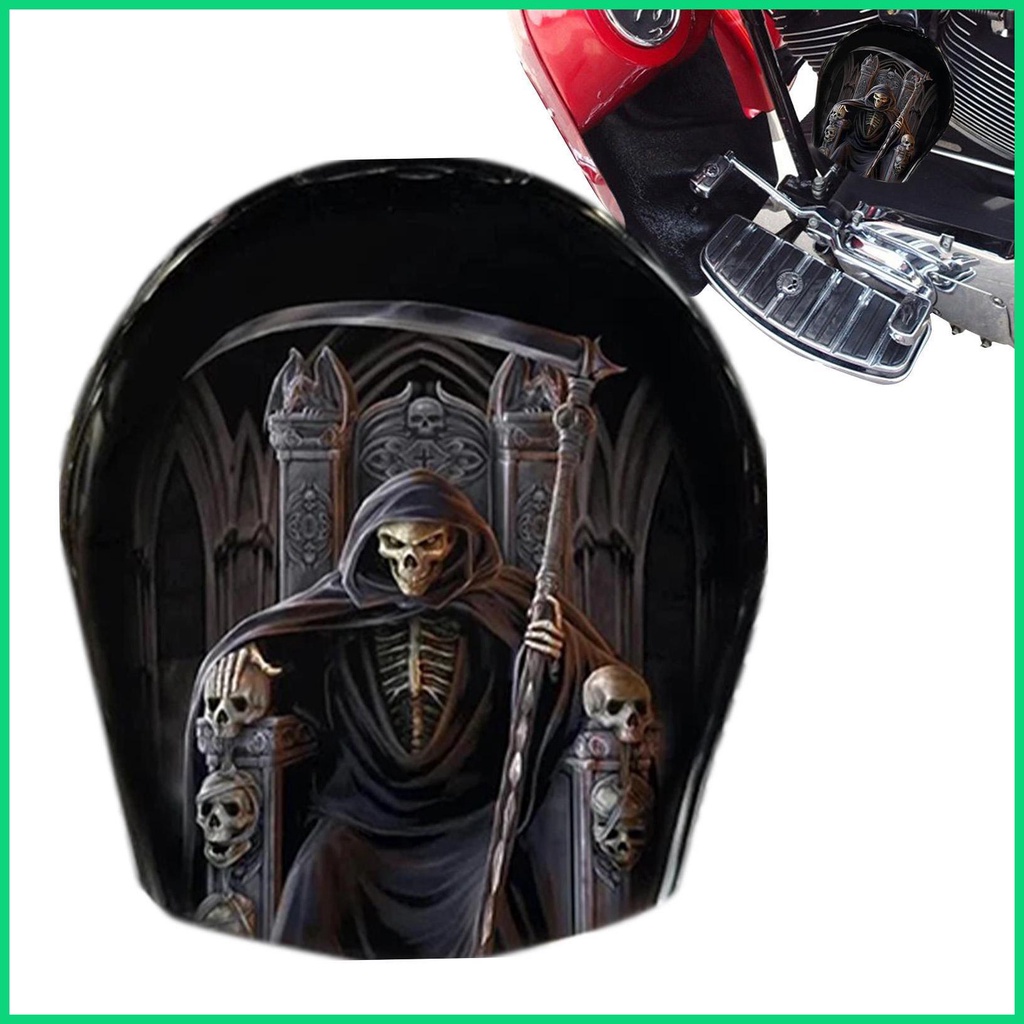 Vỏ Bọc Bảo Vệ Còi Xe Máy Hình Đầu Lâu Độc Đáo Trang Trí Cho jiwvn