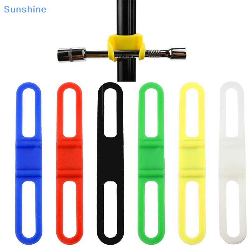 Dây Buộc Đèn Bằng Silicon Cho Xe Đạp