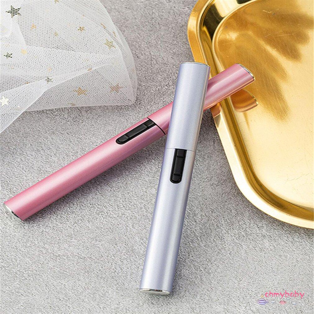 [OMB] Điện Mi Di Động Bút Phong Cách Bàn Chải Xoay Làm Nóng Mascara Trang Điểm Mắt Dụng Cụ Đẹp [Z/3]