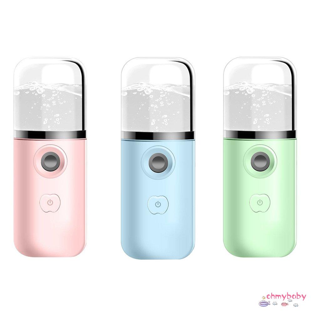 [OMB] Mini 25Ml Mặt Hơi Nước Tạo Độ Ẩm Máy Phun Sương Làm Đẹp Dụng Cụ Nano Mist USB Cho Cá Nhân Bảo Vệ Chăm Sóc Da [Z/10]