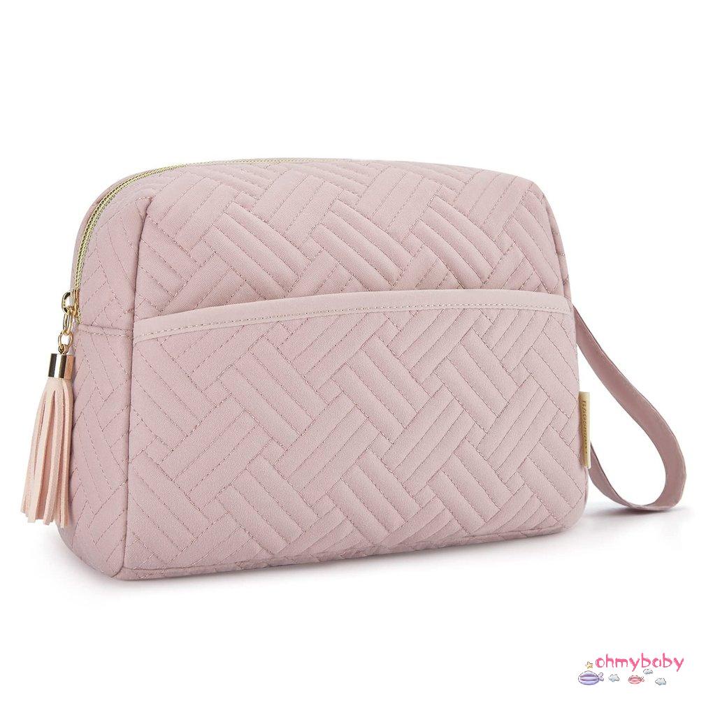 [InStock] Túi đựng mỹ phẩm đồ trang nhã xách tay nữ du lịch Mỹ điểm không thấm nước Cọ son môi [Z/8]