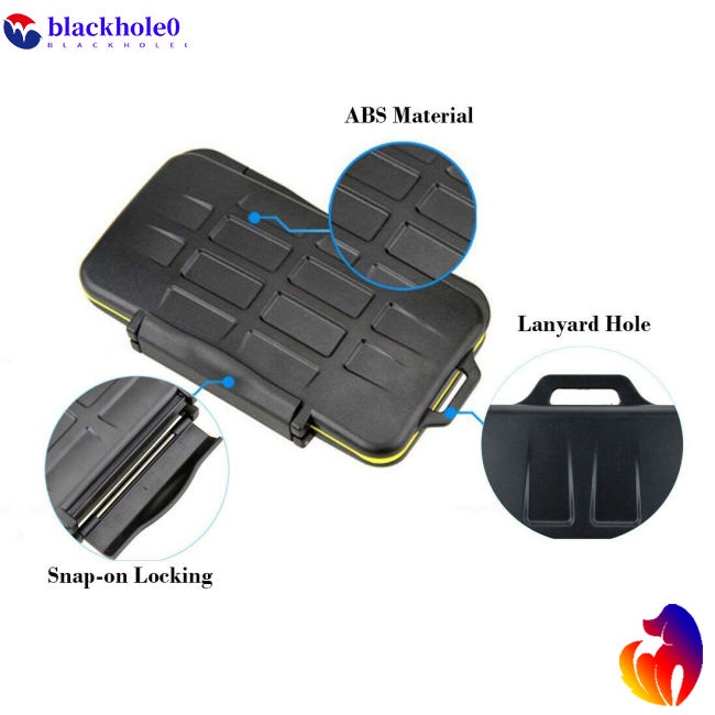 Hộp Đựng Thẻ Nhớ 12 SD + 12 Micro SD TF