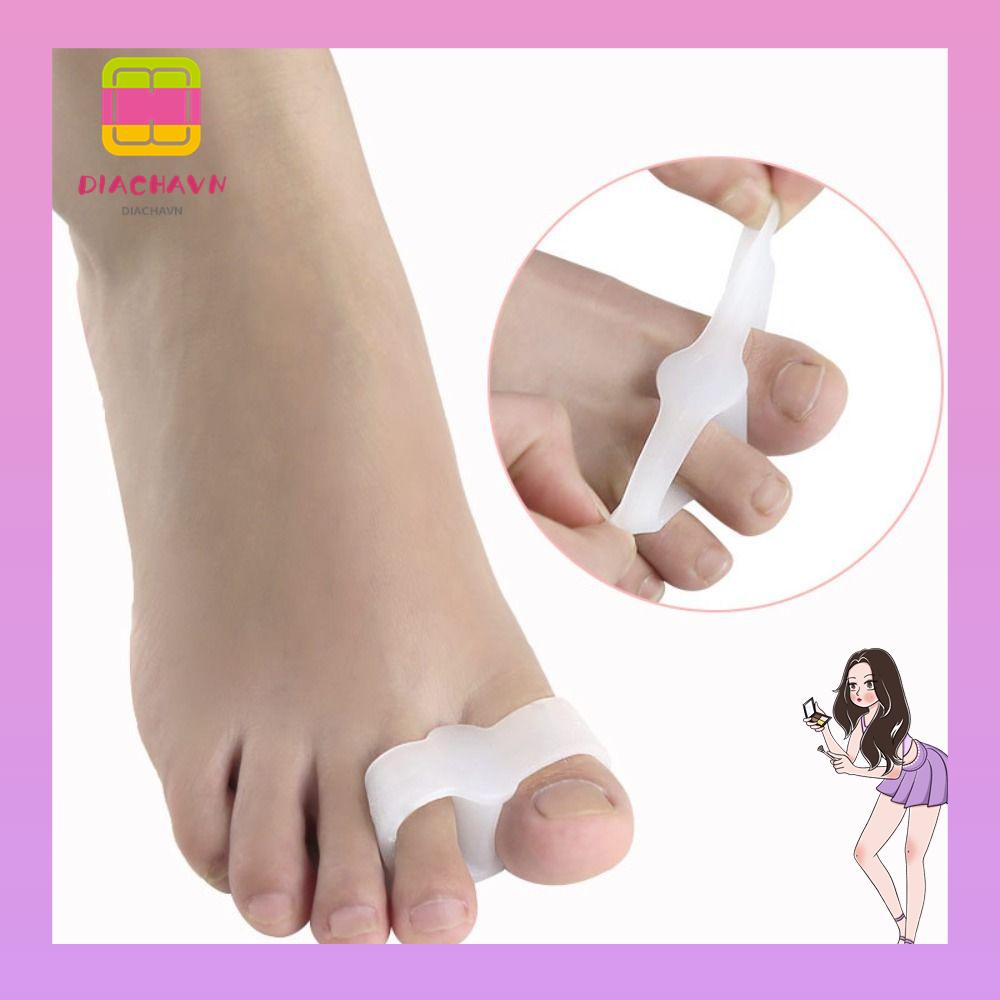 Set 5 Cặp Đệm Silicone Tách Ngón Chân Co Giãn Thoải Mái