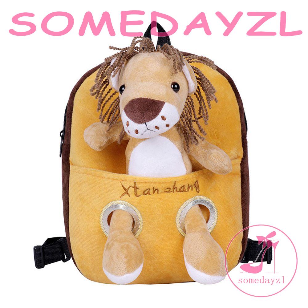 Ba Lô Hình Chú Hổ Nhồi Bông Chất Lượng Cao Cho Bé Mẫu Giáo