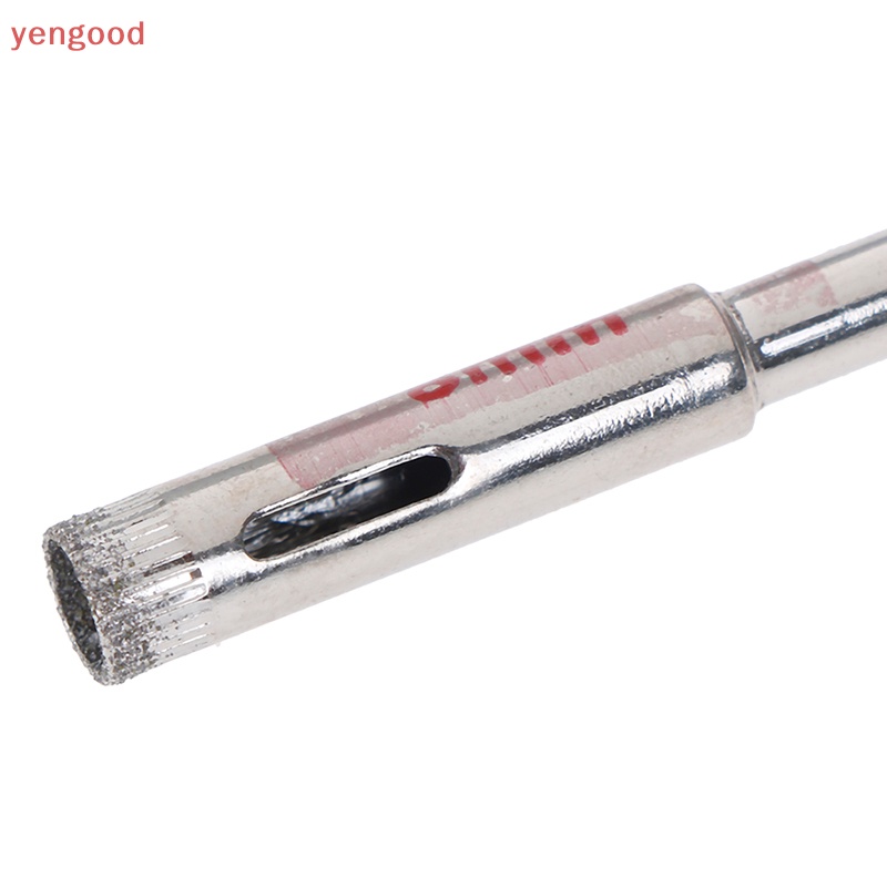 (YGD) 10 Chiếc Mũi Khoan Kim Cương 8mm Khoan Lỗ Khoan Kính Đá Hoa Cương 5 / 16 &quot;