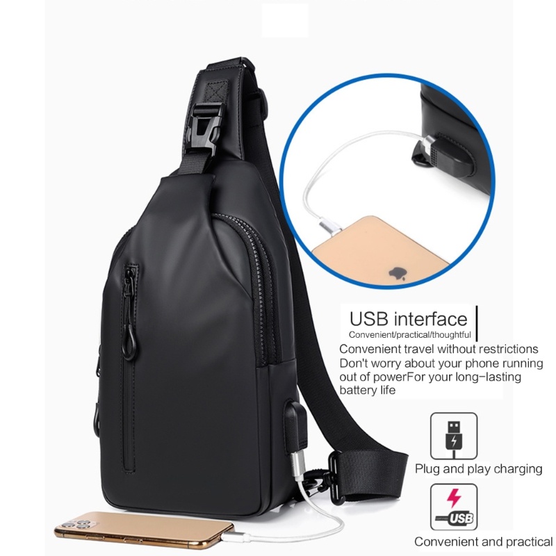 Túi Đeo Chéo Ngực Trọng Lượng Nhẹ Thời Trang Unisex