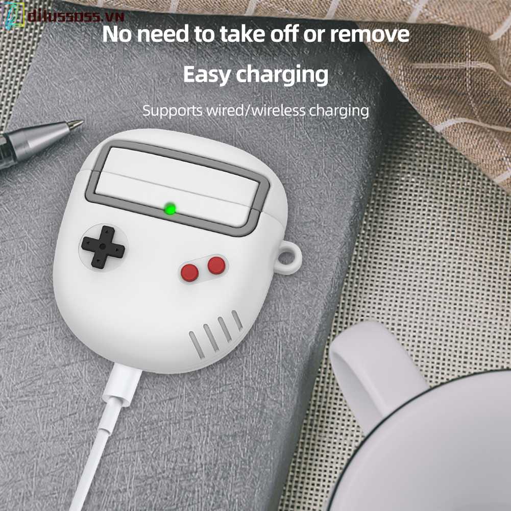 Vỏ Bọc Silicone Mềm Có Móc Kim Loại Cho Tai Nghe Bose QuietComfort II