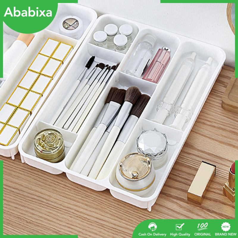 [Ababixa] Khay Đựng Dao Kéo Chia Ngăn Tủ Có Thể Điều Chỉnh Sắp Xếp Gọn Gàng Cho Thước Thủ Công Utencil
