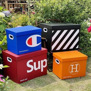 Internet Celebrity Storage Box Paper Box Ins Style Toys Storage Clothing Paper Snack Book Trunk Storage Box Gift Box Sup RRdZ