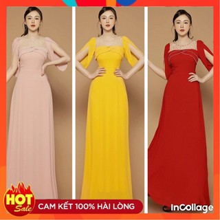 [ĐƯỢC KIỂM TRA HÀNG] Đầm dạ hội xoè kết pha lê tay xẻ, kèm ảnh thật tặng hoa tai thời trang xinh xắn - Yêu Shop 85