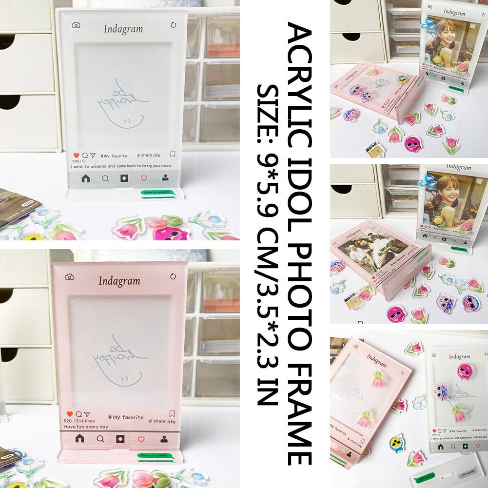 Khung Ảnh Bằng Acrylic KPOP V6U6 KPOP 9 * 5.9