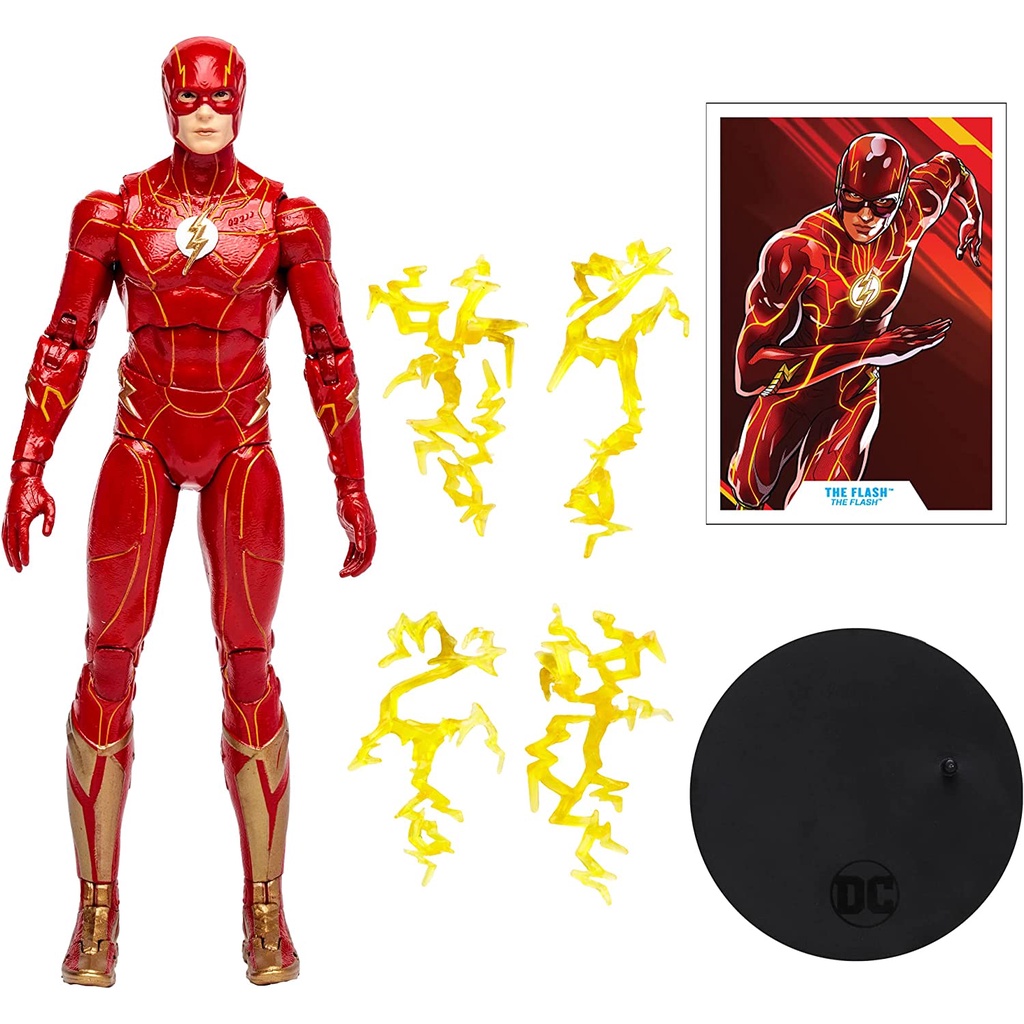 Mô hình McFarlane🦇DC Multiverse 7-inch🦇The Flash Movie - The Flash