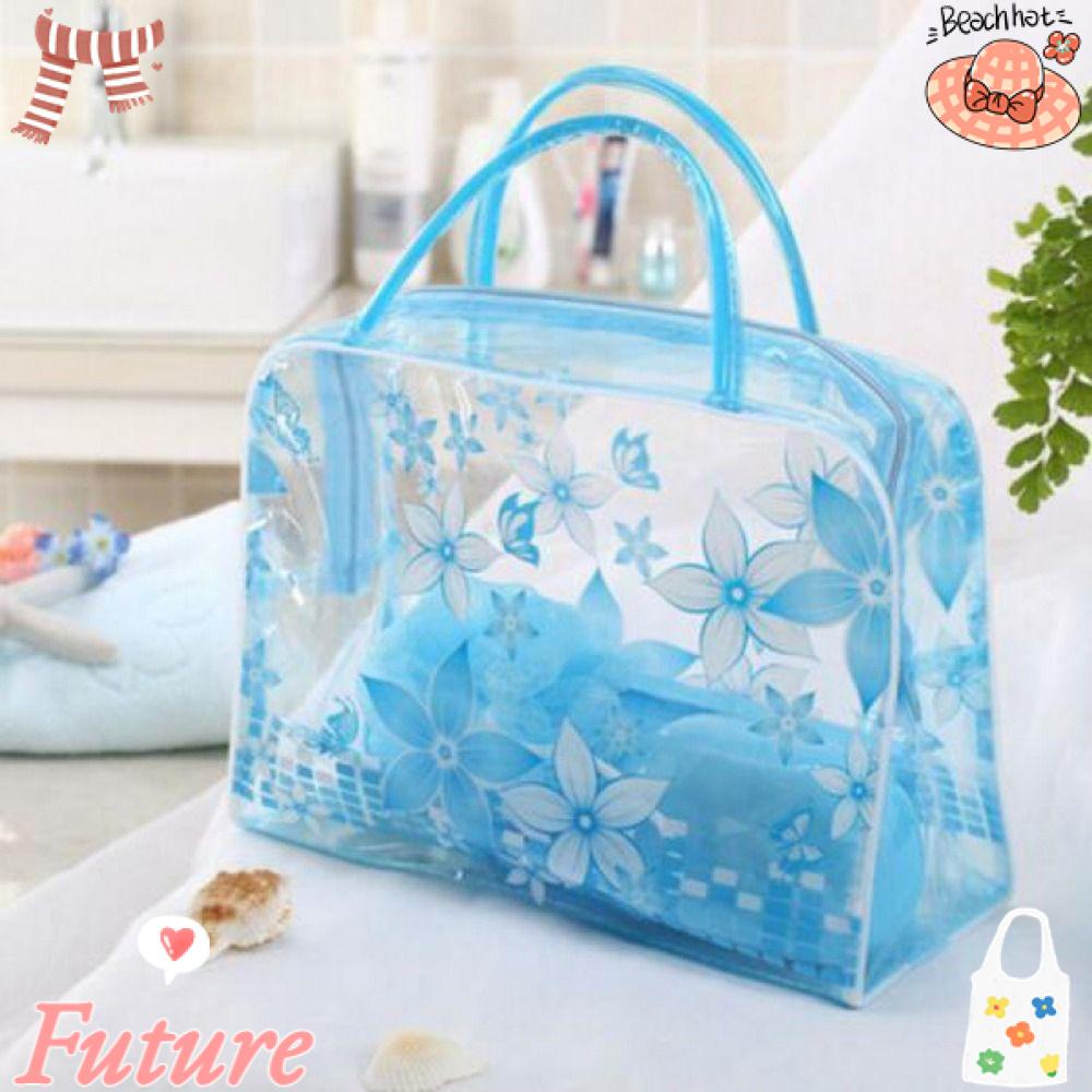 Túi Đựng Mỹ Phẩm Trong Suốt Chống Thấm Nước Tiện Dụng Mang Theo Du Lịch