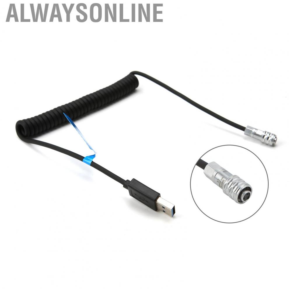 Alwaysonline USB To 2 Pin Power Cable  Supply For BMPCC Blackmagic Pock HOT