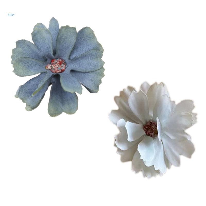 Kẹp Tóc Mái Hoa Mini Y2K Phong Cách Ngọt Ngào Dễ Thương Cho Bé Gái