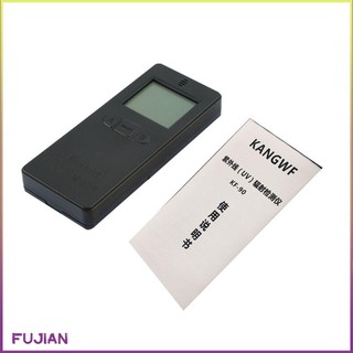 Digital Ultraviolet Radiation Detector Uv Uvi Meter Dosimeter Tester Counter With Temperature Display