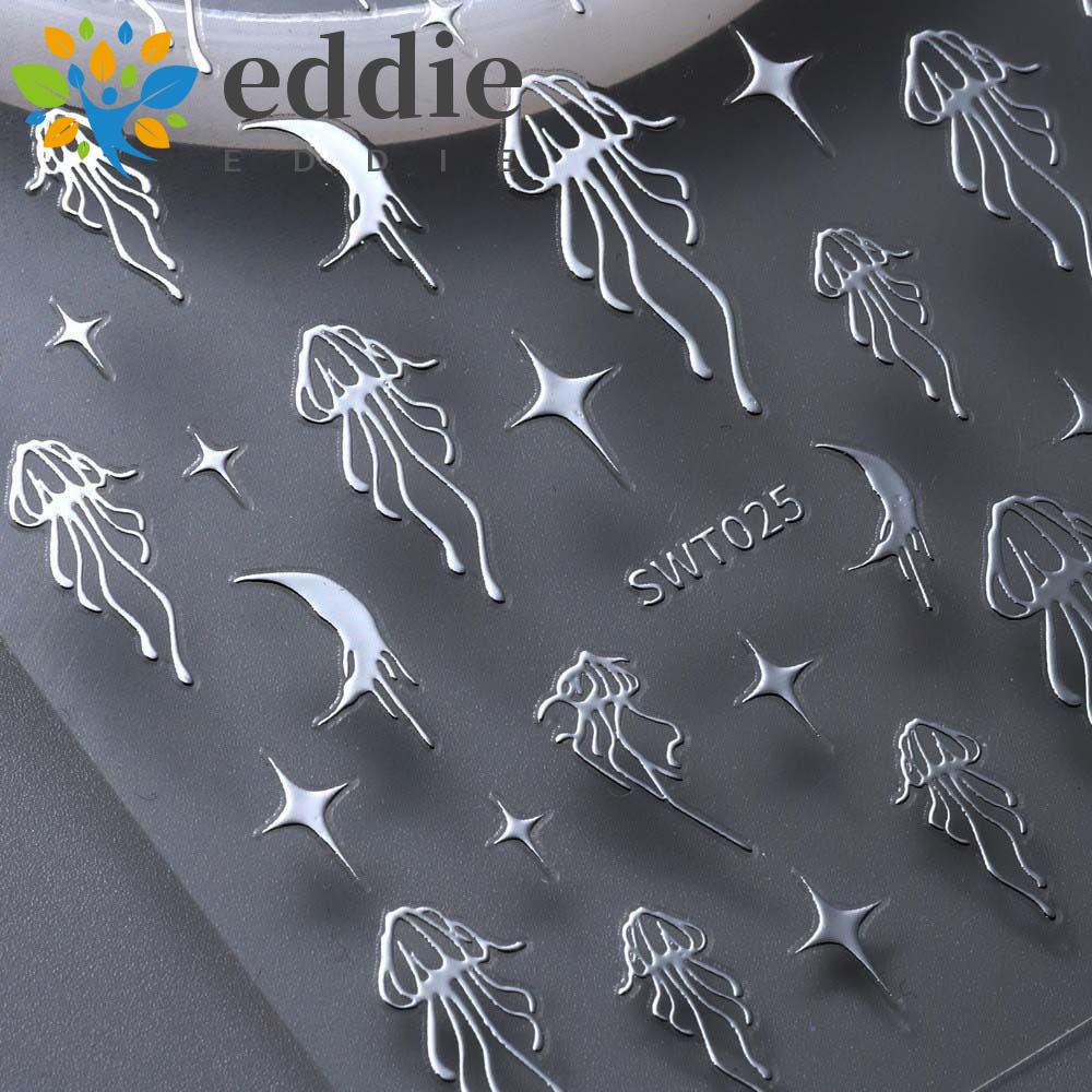 26 Miếng Dán Móng Tay Hình Sao Màu Đồng Thời Trang