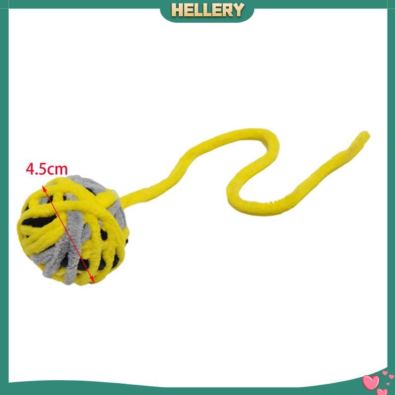 Quả Bóng Pompom Mềm Phát Ra Tiếng Kêu Vui Nhộn Dành Cho Mèo Cưng