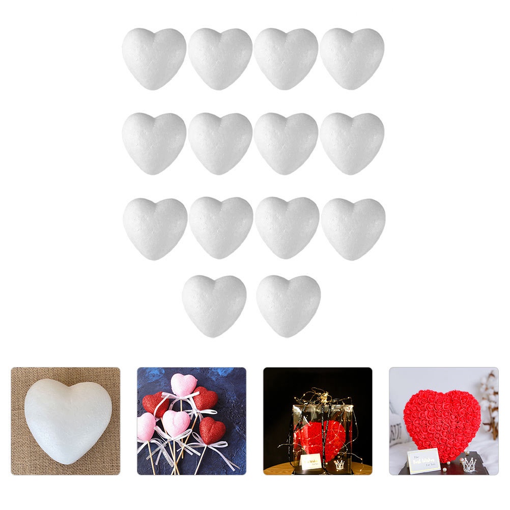 14 Trái Tim Bong Bóng Trang Trí Tiệc Cưới Hoặc Giáng Sinh