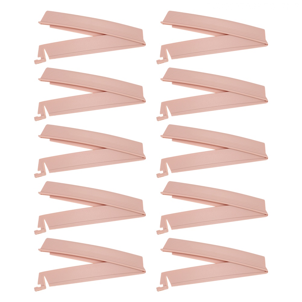 Set 10 Kẹp Nhựa Bịt Kín Túi Thực Phẩm Dùng Một Lần