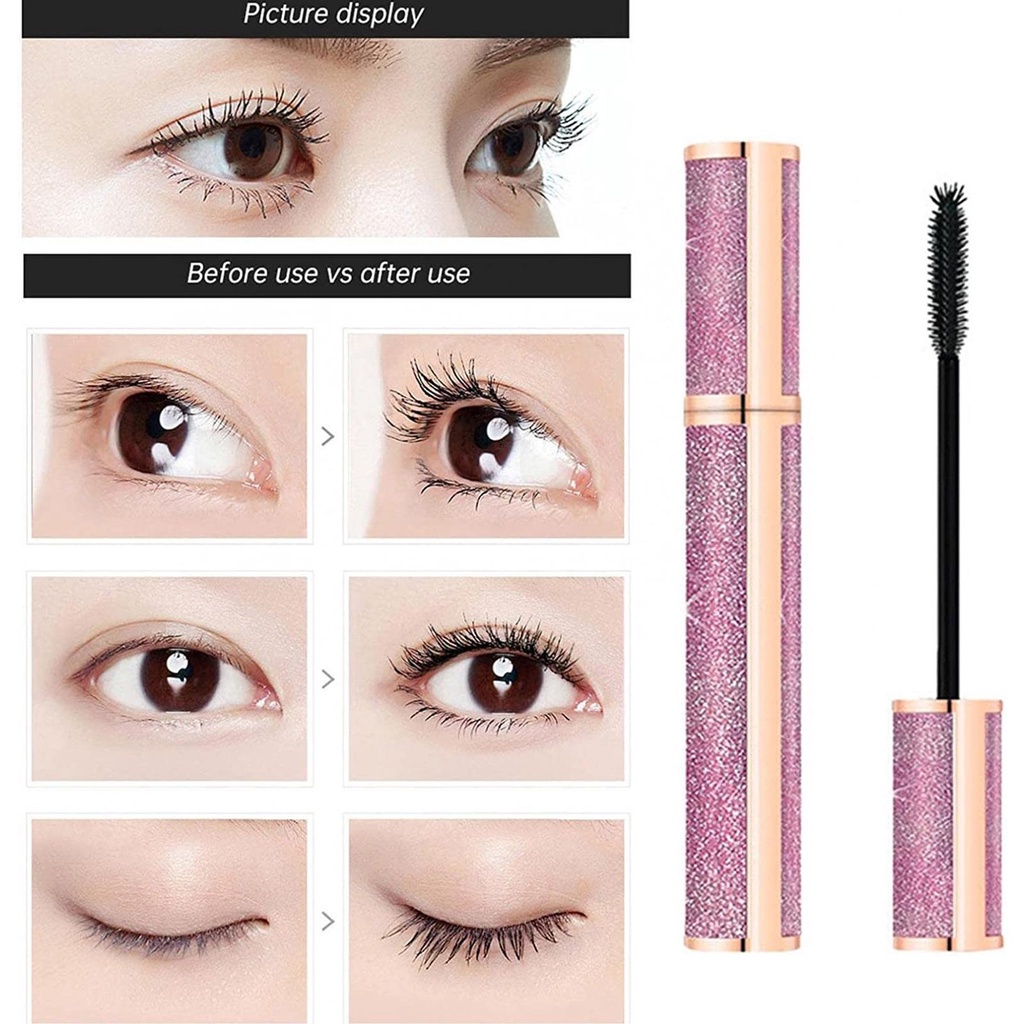 Mascara Màu Đen Kháng Nước Chống Thấm Mồ Hôi Không Dễ Phai Chuốt Mi Cong Vút Và Dày Hơn R2C3