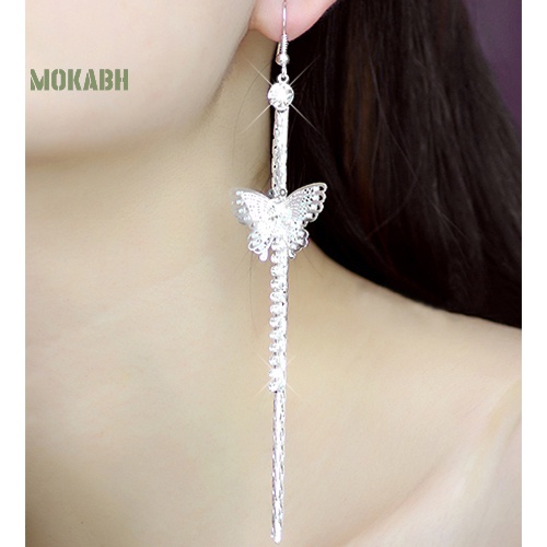Bông Tai DạNg DàI HìNh BướM ĐíNh Đá Xinh XắN