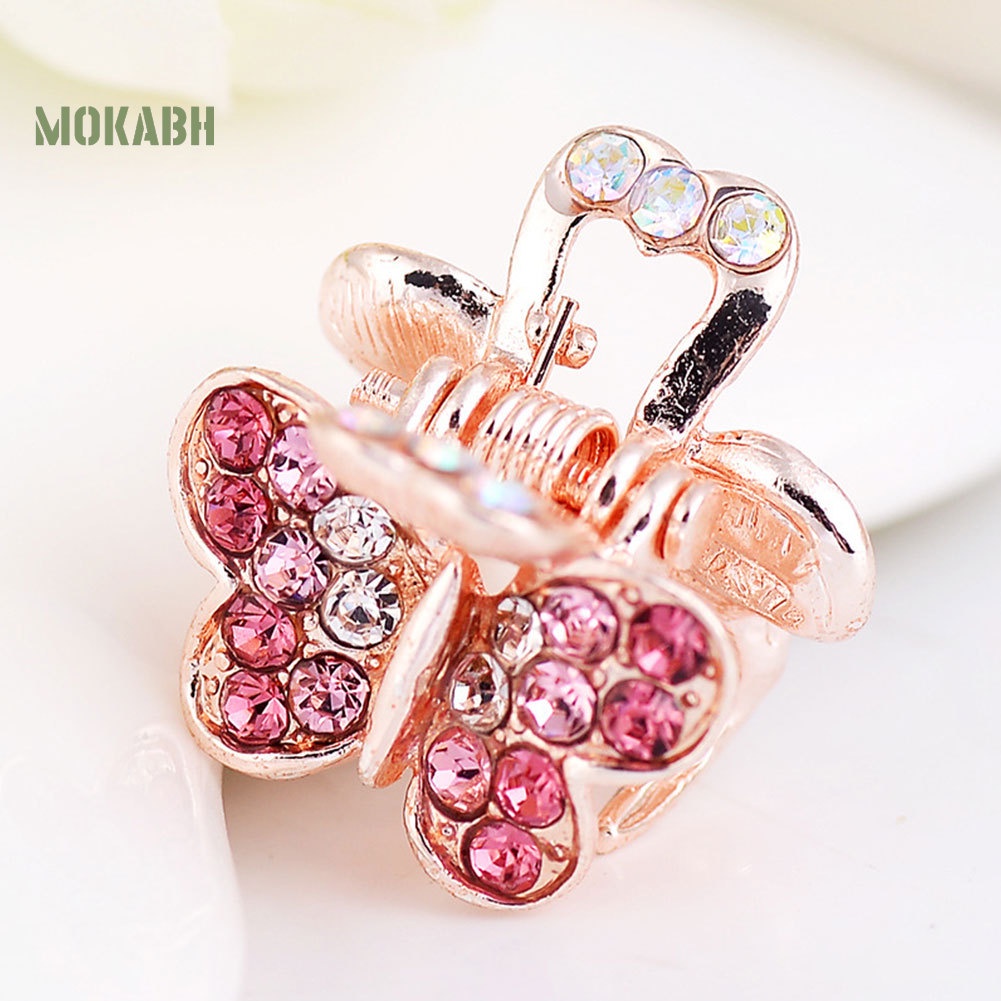 Kẹp Càng Cua Mini Hình Bướm Dễ Thương Cho Nữ